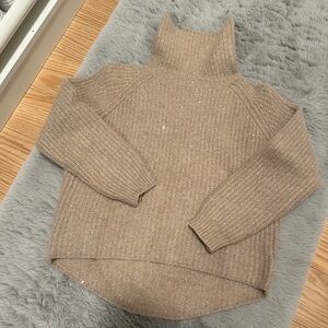 Cozy pink Turtleneck Sweater